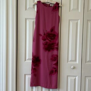 Maxi dress with 13 inch slits on left side